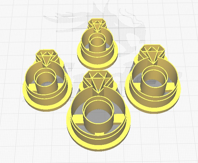 FC Ring Polymer Clay Cutters