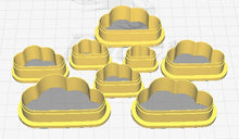 Load image into Gallery viewer, BG Cloud Polymer Clay Cutters