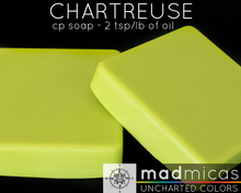 Load image into Gallery viewer, Mad Micas Chartreuse Mica
