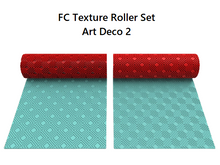 Load image into Gallery viewer, FC Polymer Clay Textured Rollers Sets - Art Deco