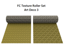 Load image into Gallery viewer, FC Polymer Clay Textured Rollers Sets - Art Deco