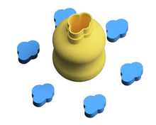 Load image into Gallery viewer, CC Micro Stud Polymer Clay Cutters