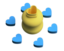 Load image into Gallery viewer, CC Micro Stud Polymer Clay Cutters