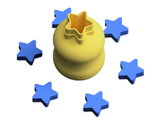 Load image into Gallery viewer, CC Micro Stud Polymer Clay Cutters