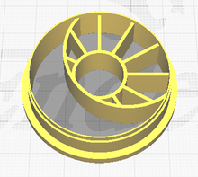 Load image into Gallery viewer, Sun & Moon Circle Polymer Clay Cutters