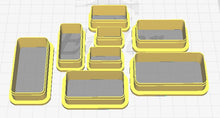 Load image into Gallery viewer, BG Rounded Rectangle Polymer Clay Cutters