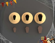 Load image into Gallery viewer, CC Micro Coffin Polymer Clay Cutters