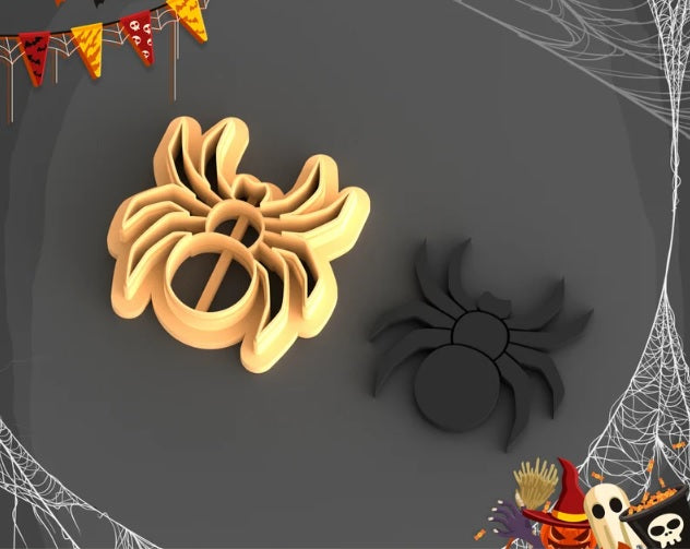 CC Spider Polymer Clay Cutters