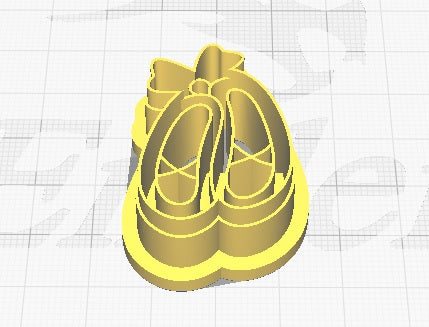 FC Ballet Shoes Polymer Clay Cutters