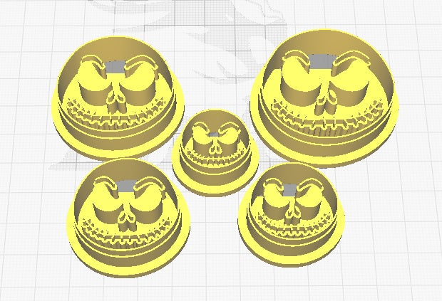 FC Jack Skelton Polymer Clay Cutters