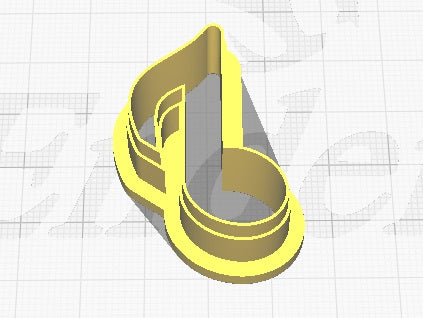 FC Music Note Polymer Clay Cutters