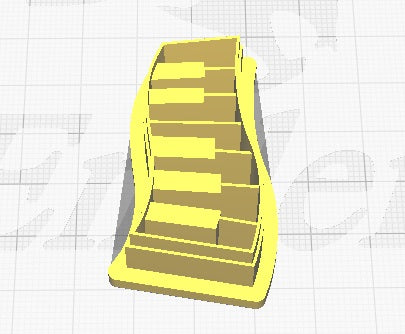 FC Piano Keyboard Polymer Clay Cutters
