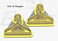 Load image into Gallery viewer, FC Clothes Hanger Polymer Clay Cutters
