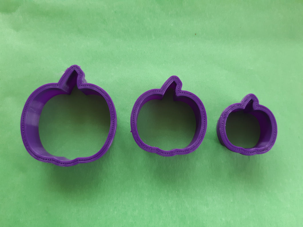 Halloween Pumpkin Outline Polymer Clay Cutters