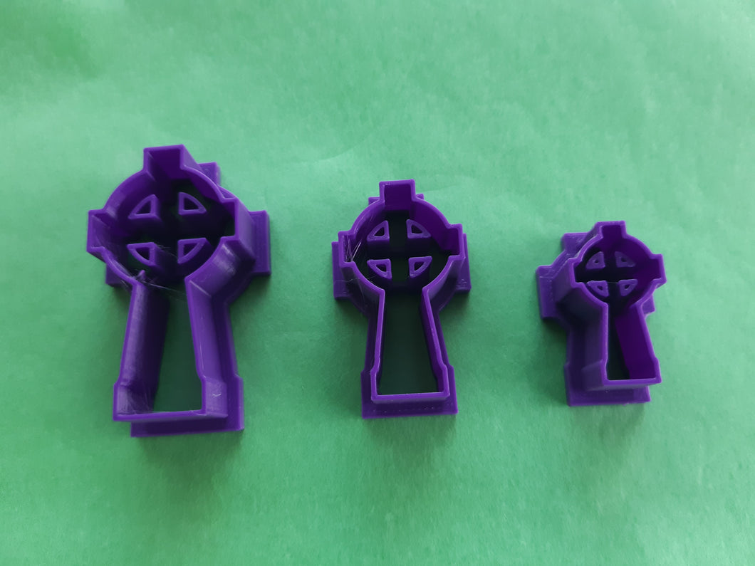 Halloween Cross Polymer Clay Cutters