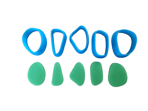 BG Organic Shape Bundle Polymer Clay Cutters