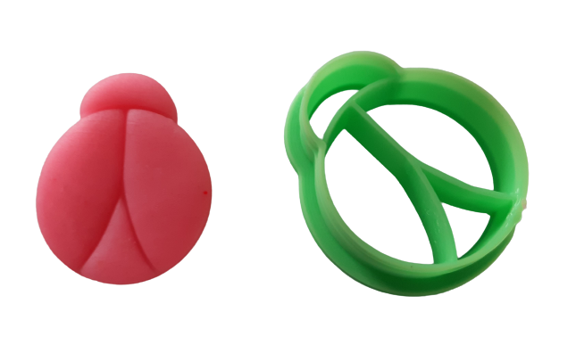 EF Ladybug Polymer Clay Cutters