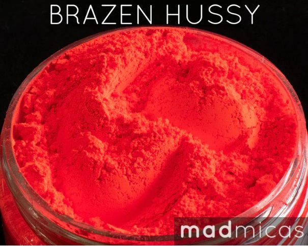 Mad Micas Brazen Hussy Red - Orange Neon Pigment