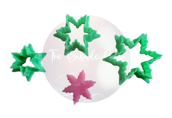 CC Christmas Snowflake Polymer Clay Cutters