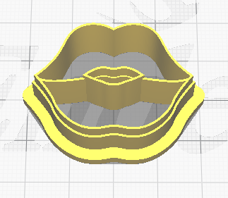 FC Lips2 Polymer Clay Cutters