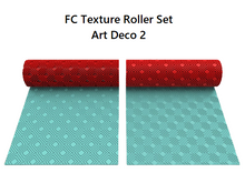 Load image into Gallery viewer, FC Polymer Clay Textured Rollers Sets - Art Deco
