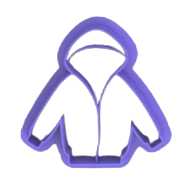 FC Hoodie Polymer Clay Cutters