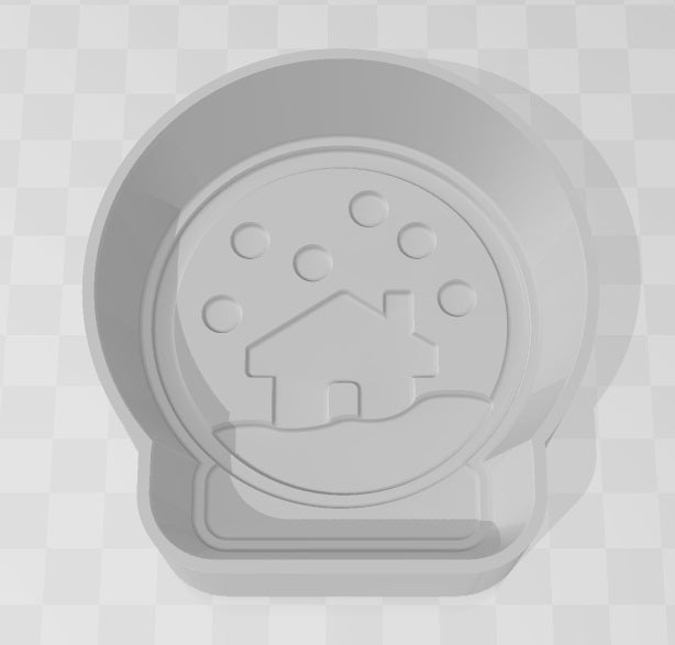 Snow Globe Bath Bomb Mould