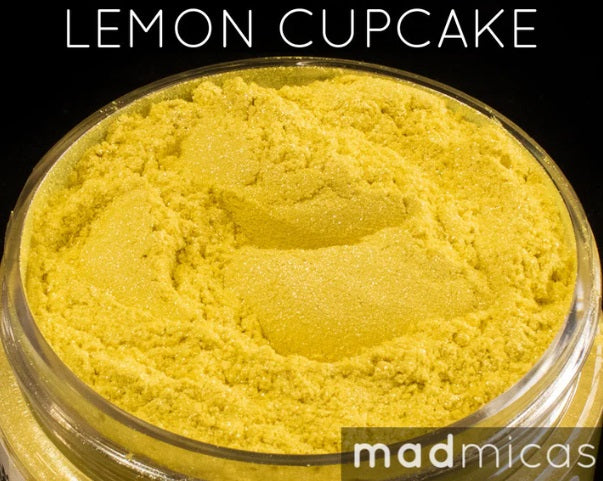 Mad Micas Lemon Cupcake Yellow Mica