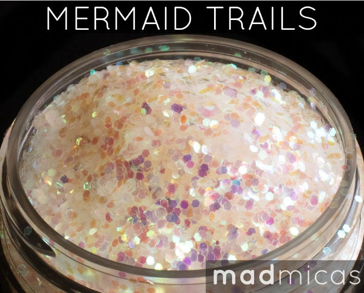 Mad Micas Mermaid Trails Glitter - made from corn