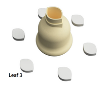 Load image into Gallery viewer, CC Micro Flowers &amp; Leaves Stud Polymer Clay Cutters
