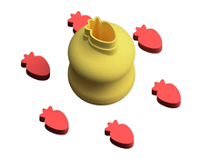 Load image into Gallery viewer, CC Micro Stud Polymer Clay Cutters
