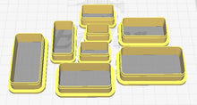 Load image into Gallery viewer, BG Rounded Rectangle Polymer Clay Cutters
