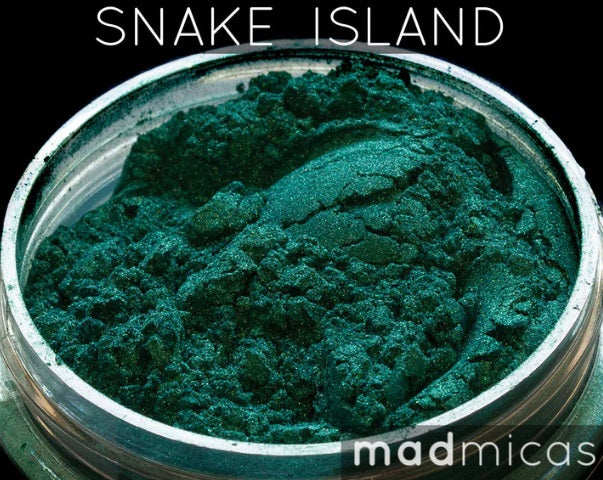 Mad Micas Snake Island Green Mica
