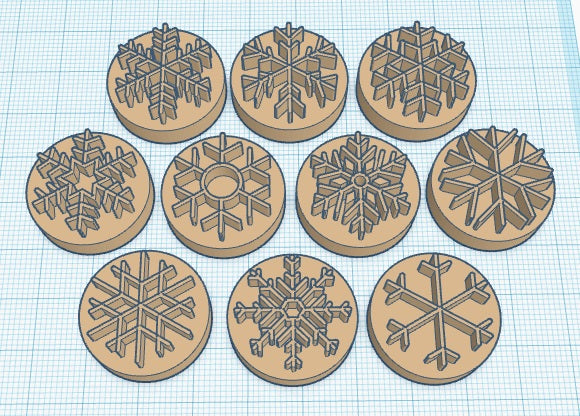 Snowflake Stamp Set