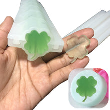 Load image into Gallery viewer, Silicone Soap Embed Moulds - Clover
